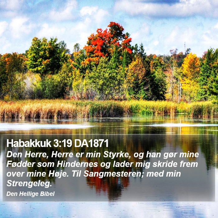 Habakkuk 3:19 DA1871 Bible Study