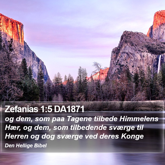 Zefanias 1:5 DA1871 Bible Study