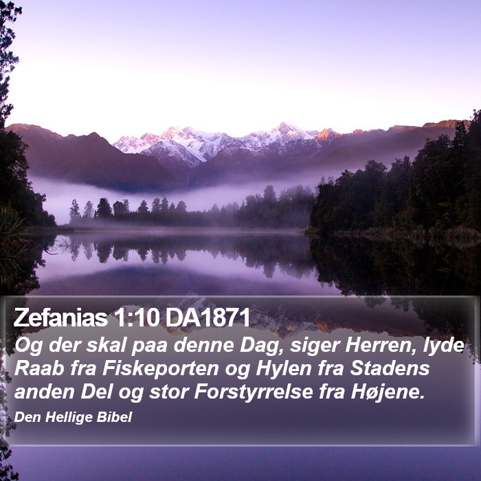 Zefanias 1:10 DA1871 Bible Study