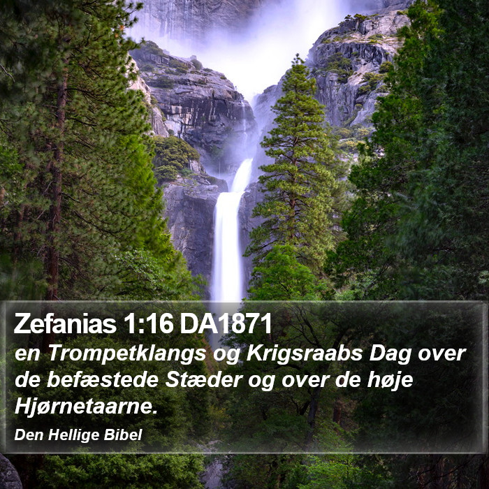 Zefanias 1:16 DA1871 Bible Study