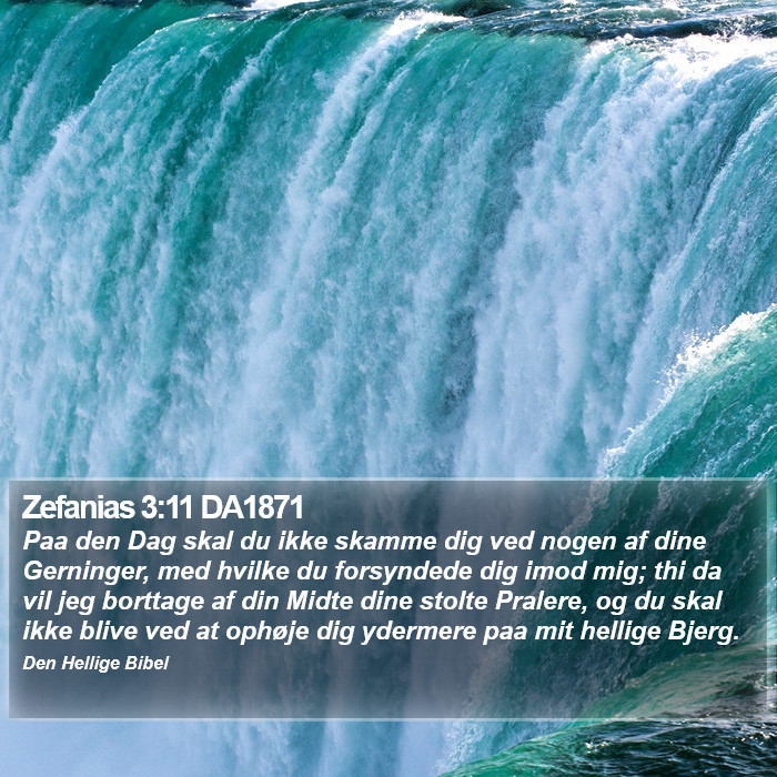 Zefanias 3:11 DA1871 Bible Study