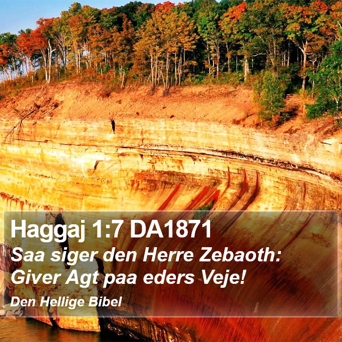 Haggaj 1:7 DA1871 Bible Study