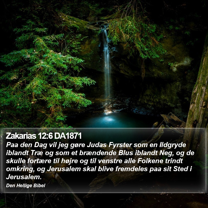 Zakarias 12:6 DA1871 Bible Study