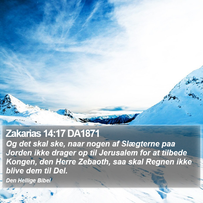 Zakarias 14:17 DA1871 Bible Study