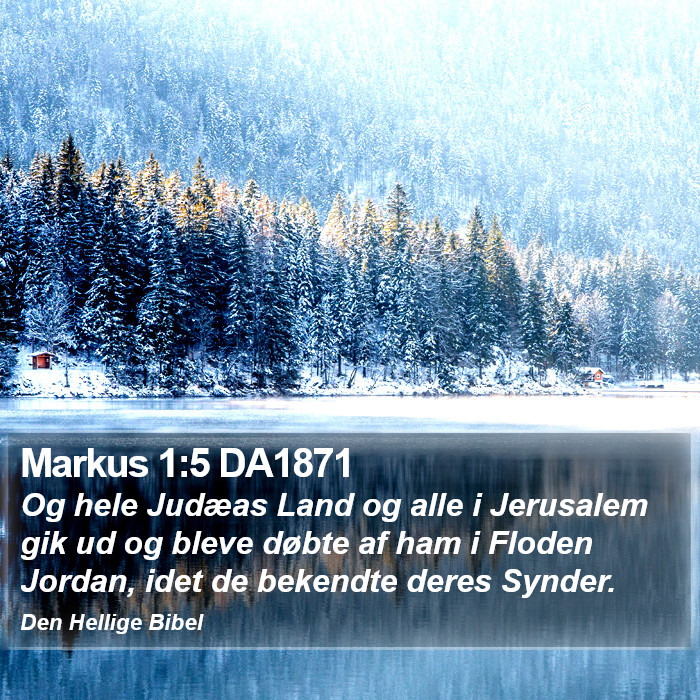 Markus 1:5 DA1871 Bible Study