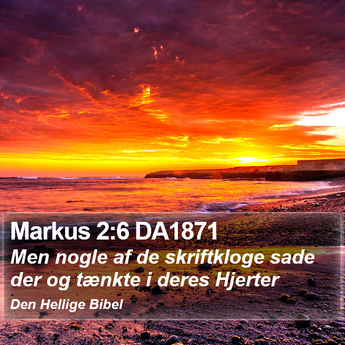 Markus 2:6 DA1871 Bible Study