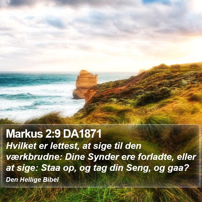 Markus 2:9 DA1871 Bible Study