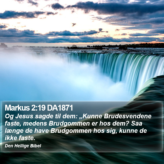 Markus 2:19 DA1871 Bible Study