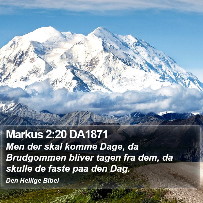 Markus 2:20 DA1871 Bible Study