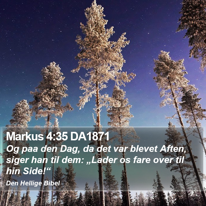 Markus 4:35 DA1871 Bible Study