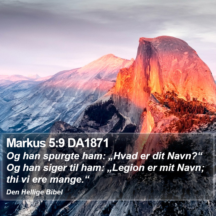 Markus 5:9 DA1871 Bible Study