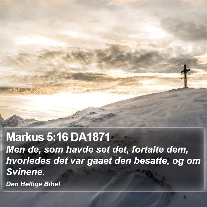 Markus 5:16 DA1871 Bible Study