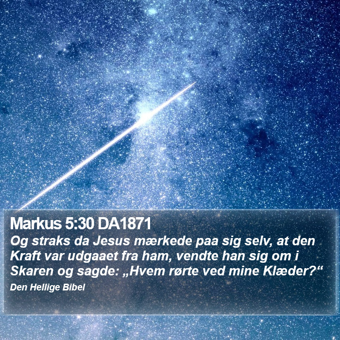 Markus 5:30 DA1871 Bible Study