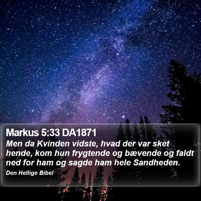 Markus 5:33 DA1871 Bible Study