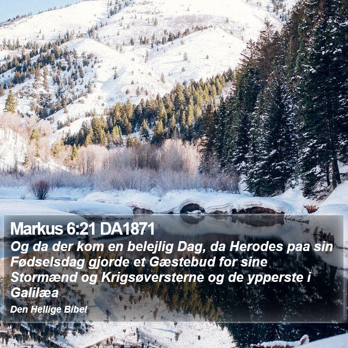 Markus 6:21 DA1871 Bible Study