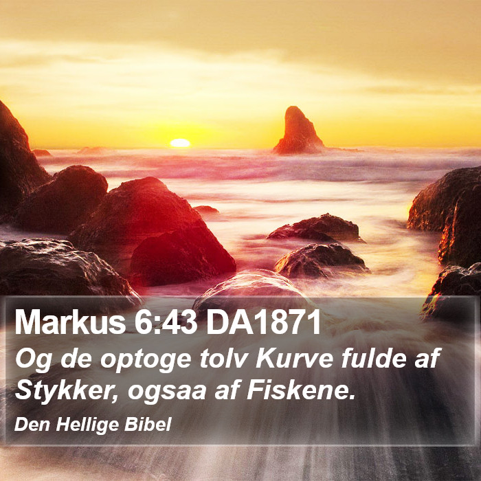 Markus 6:43 DA1871 Bible Study