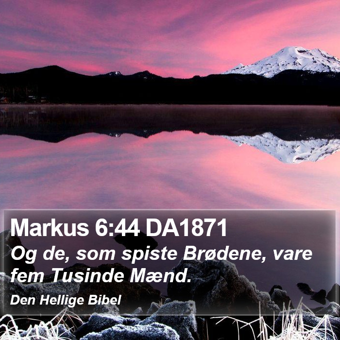 Markus 6:44 DA1871 Bible Study