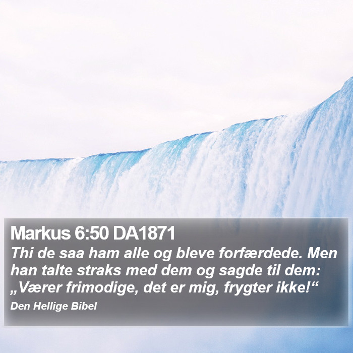 Markus 6:50 DA1871 Bible Study