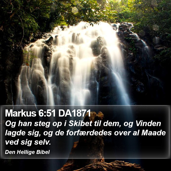 Markus 6:51 DA1871 Bible Study