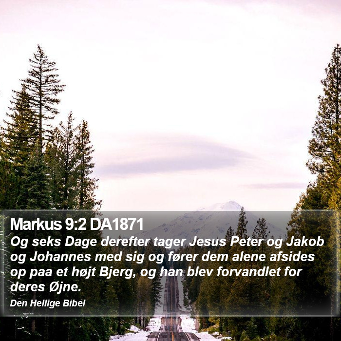 Markus 9:2 DA1871 Bible Study