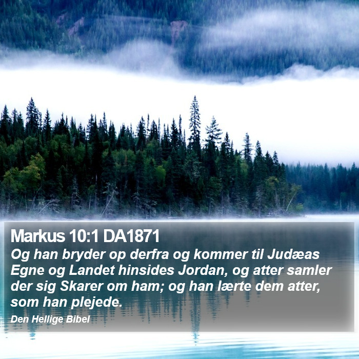 Markus 10:1 DA1871 Bible Study