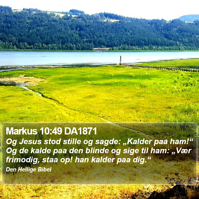 Markus 10:49 DA1871 Bible Study