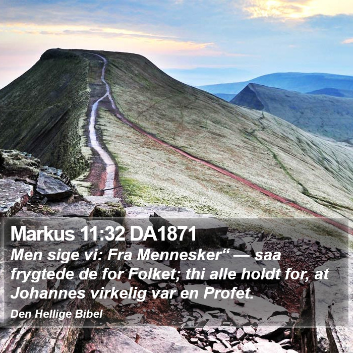 Markus 11:32 DA1871 Bible Study