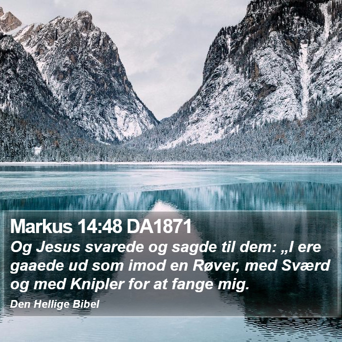 Markus 14:48 DA1871 Bible Study