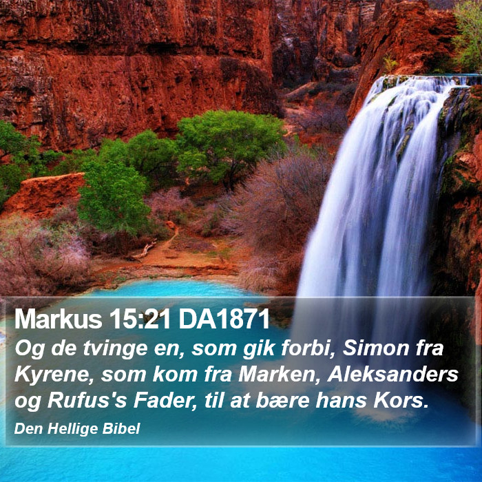 Markus 15:21 DA1871 Bible Study