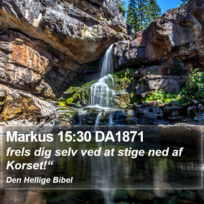Markus 15:30 DA1871 Bible Study