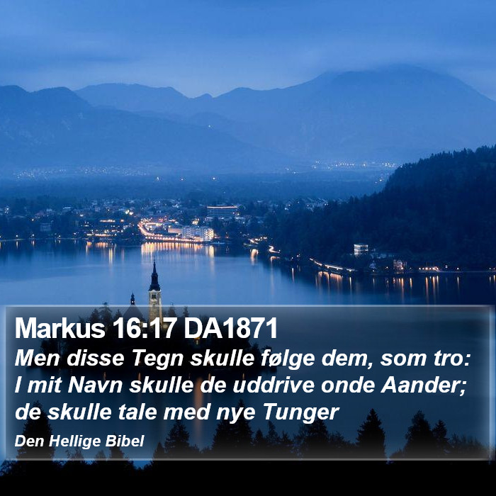 Markus 16:17 DA1871 Bible Study