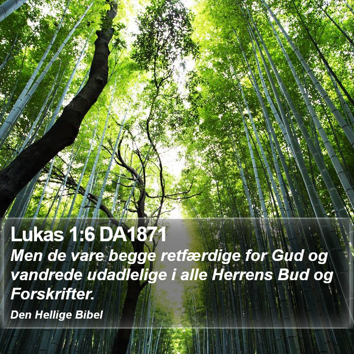 Lukas 1:6 DA1871 Bible Study