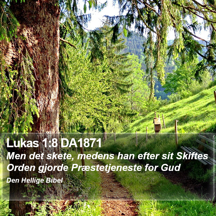 Lukas 1:8 DA1871 Bible Study