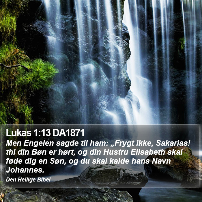 Lukas 1:13 DA1871 Bible Study