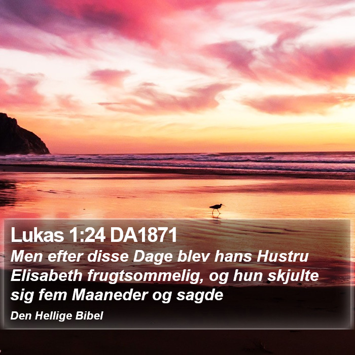 Lukas 1:24 DA1871 Bible Study