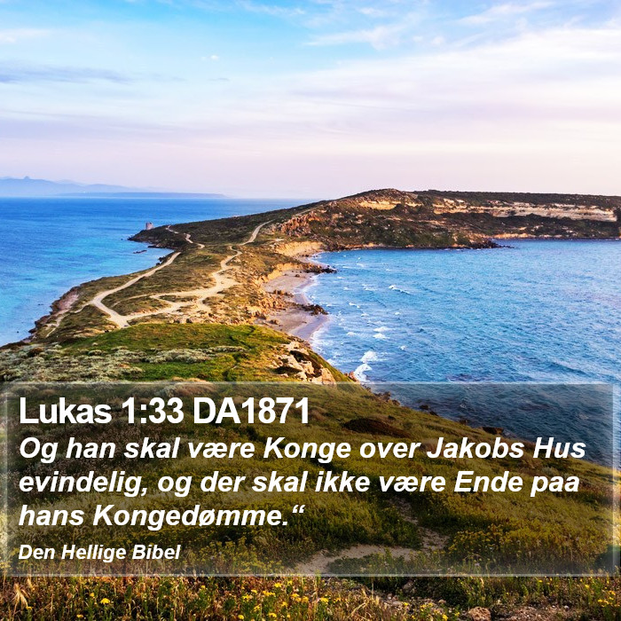 Lukas 1:33 DA1871 Bible Study