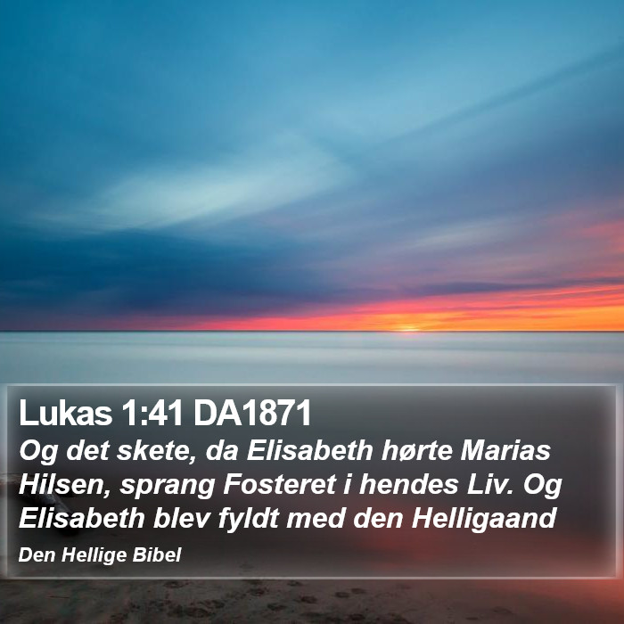 Lukas 1:41 DA1871 Bible Study