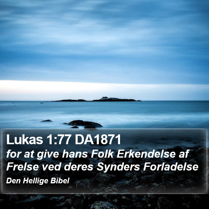 Lukas 1:77 DA1871 Bible Study