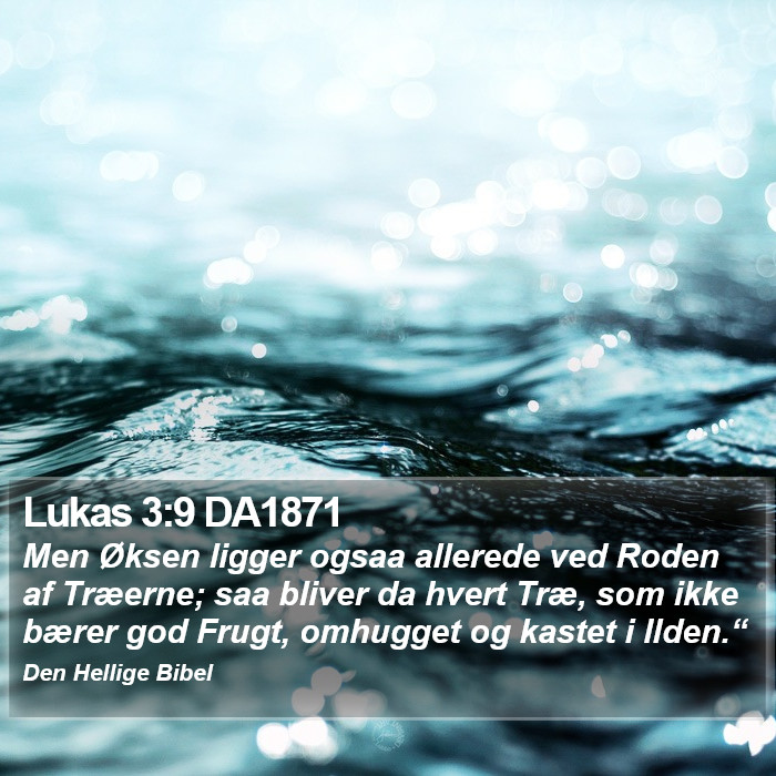 Lukas 3:9 DA1871 Bible Study