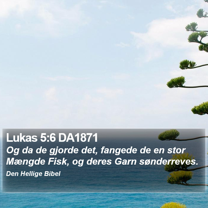 Lukas 5:6 DA1871 Bible Study
