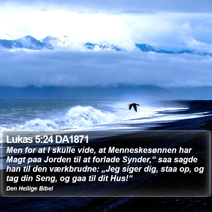 Lukas 5:24 DA1871 Bible Study