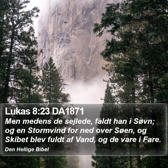 Lukas 8:23 DA1871 Bible Study