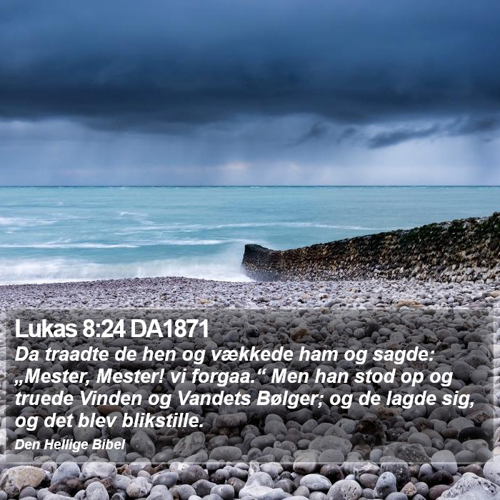 Lukas 8:24 DA1871 Bible Study