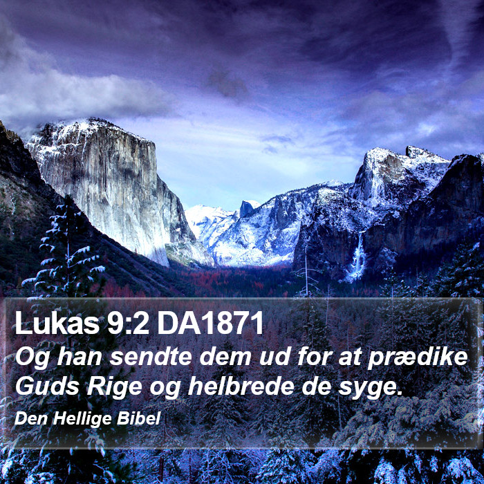 Lukas 9:2 DA1871 Bible Study