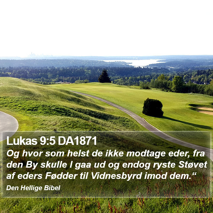 Lukas 9:5 DA1871 Bible Study