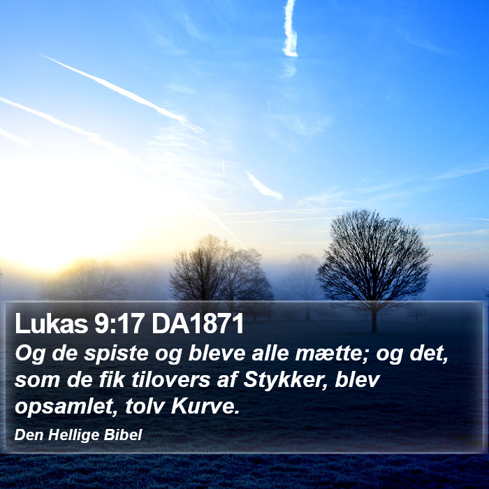 Lukas 9:17 DA1871 Bible Study