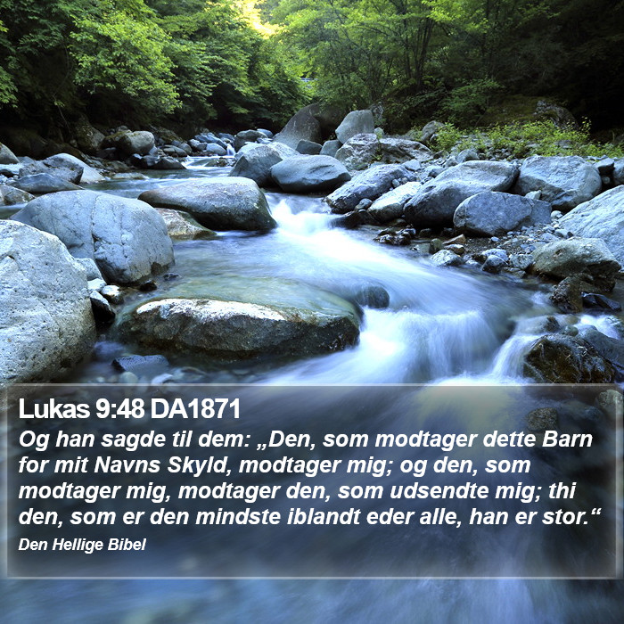 Lukas 9:48 DA1871 Bible Study