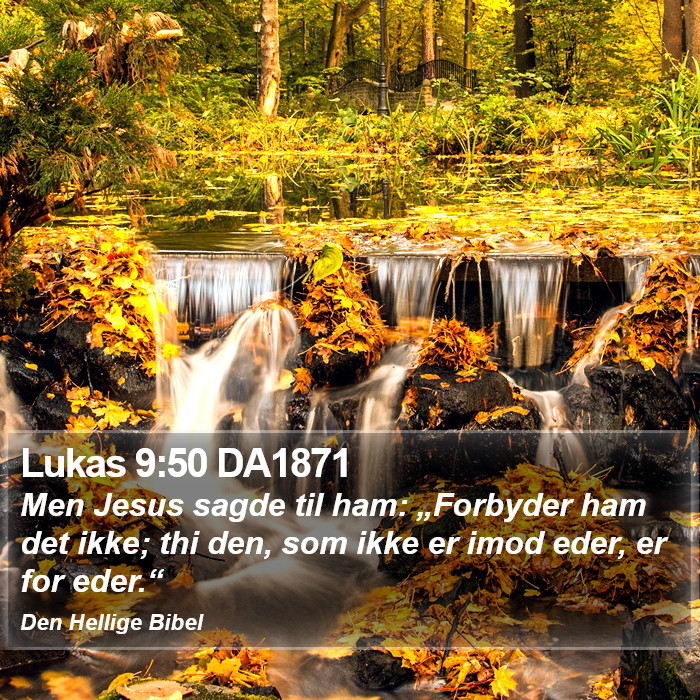 Lukas 9:50 DA1871 Bible Study