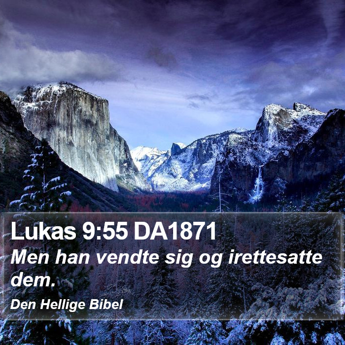 Lukas 9:55 DA1871 Bible Study