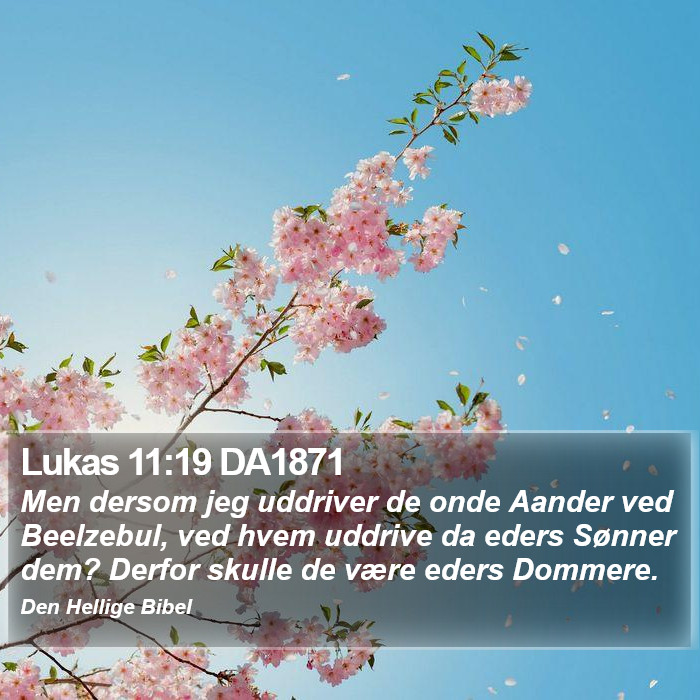 Lukas 11:19 DA1871 Bible Study